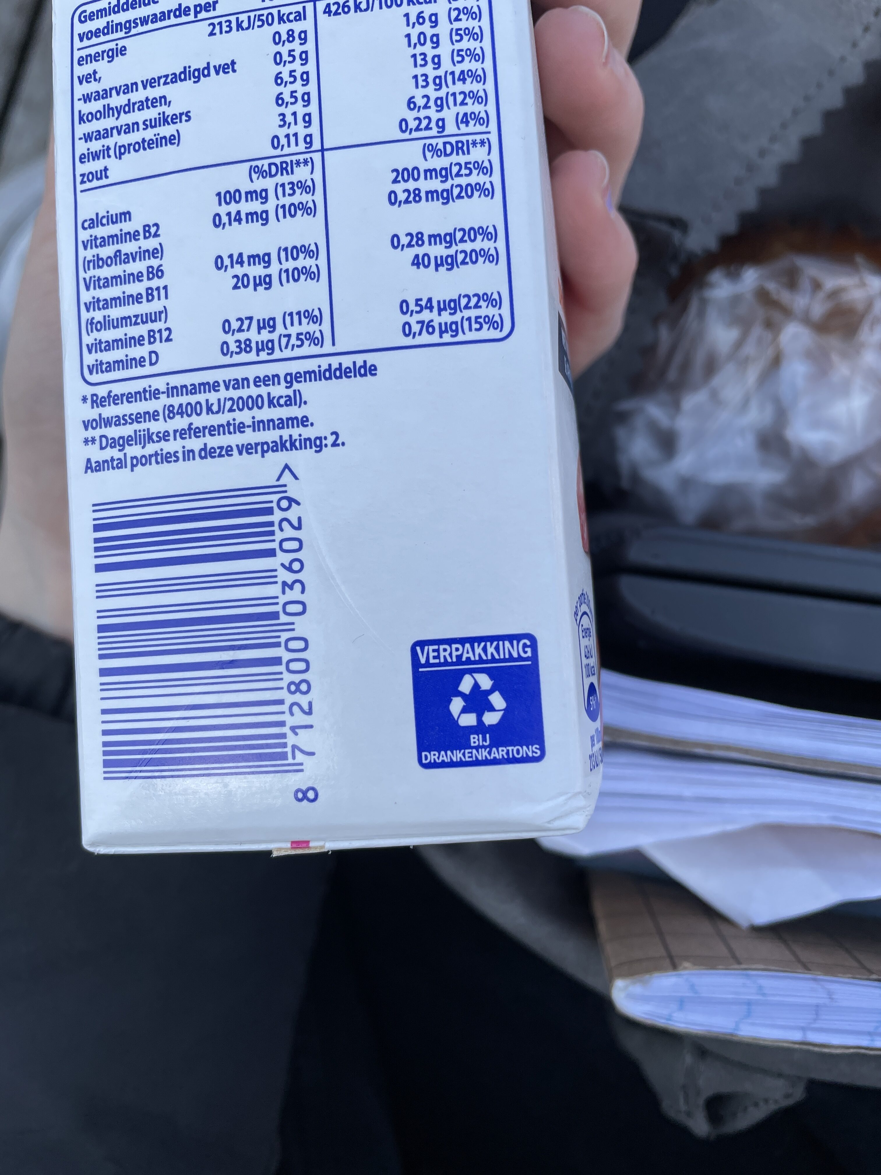 Drinkyoghurt Aardbei - Recyclinginstructies en / of verpakkingsinformatie