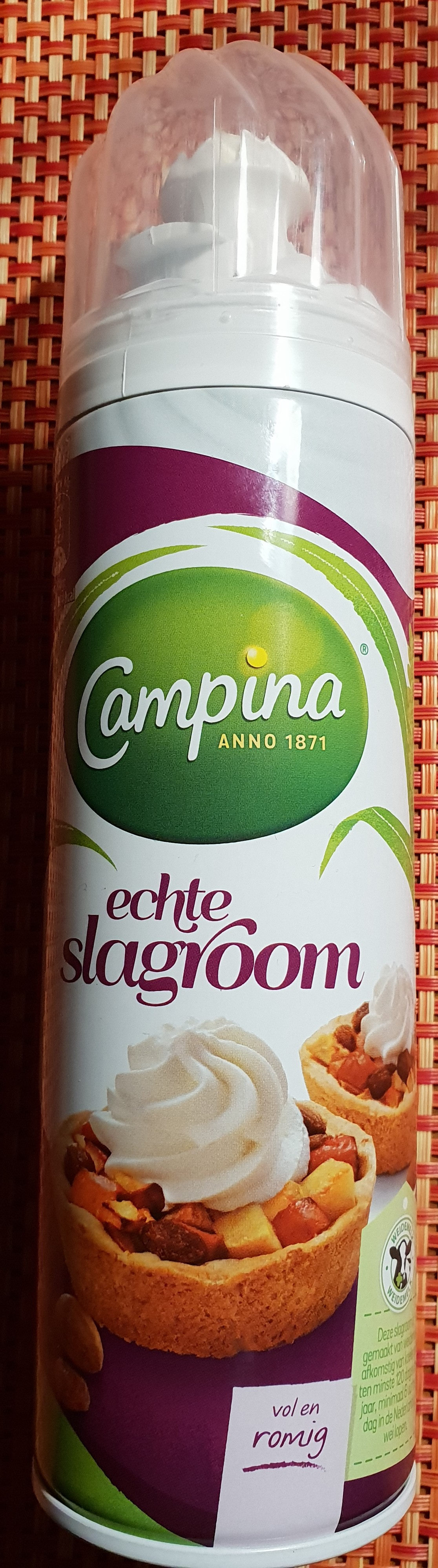 Campina Echte Slagroom - Product - nl