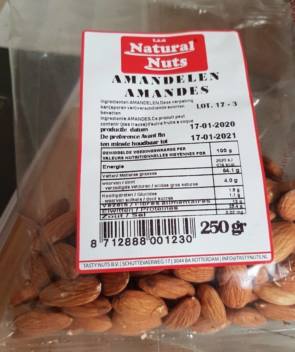 Almonds - Product - fr