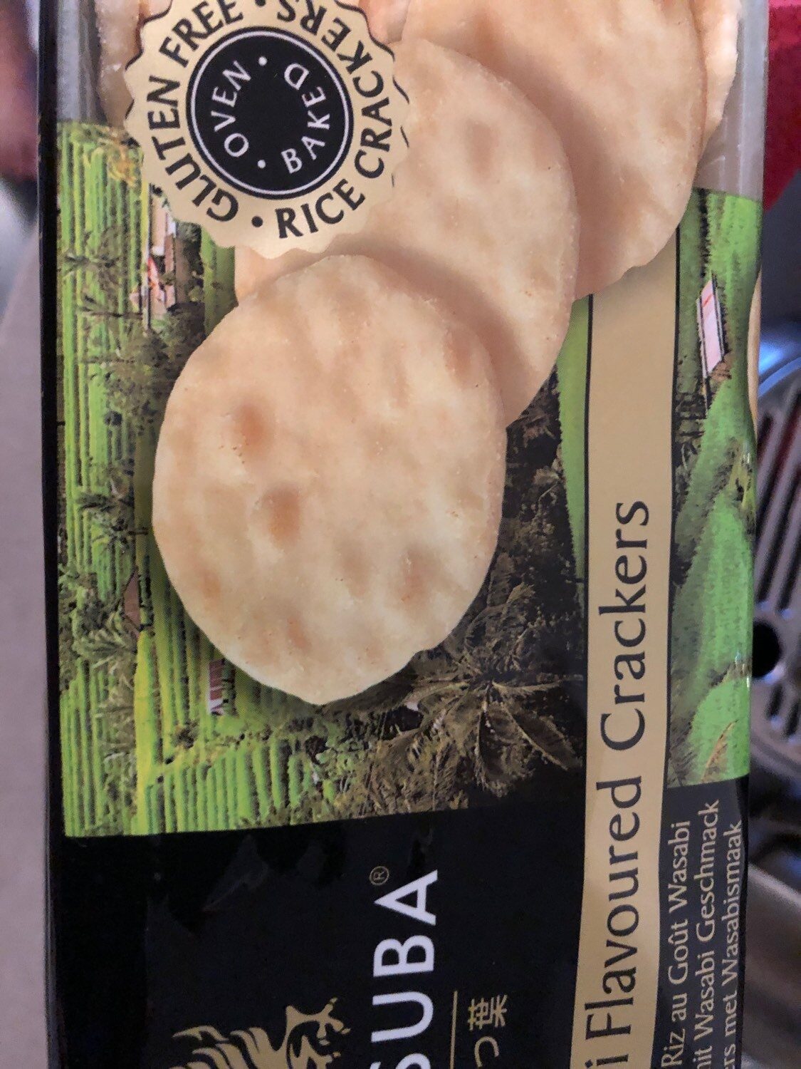 Wasabi Crackers Mitsuba - Product - fr