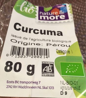 Curcuma - Produit