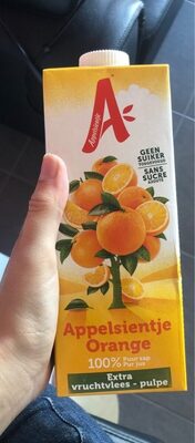 Jus d'orange  extra pulpe - Tableau nutritionnel - en