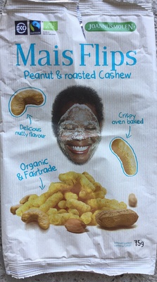 Mais flips - peanut & roasted cashew - Product