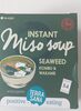 Instante miso soup seaweed kombu & wakame - Product