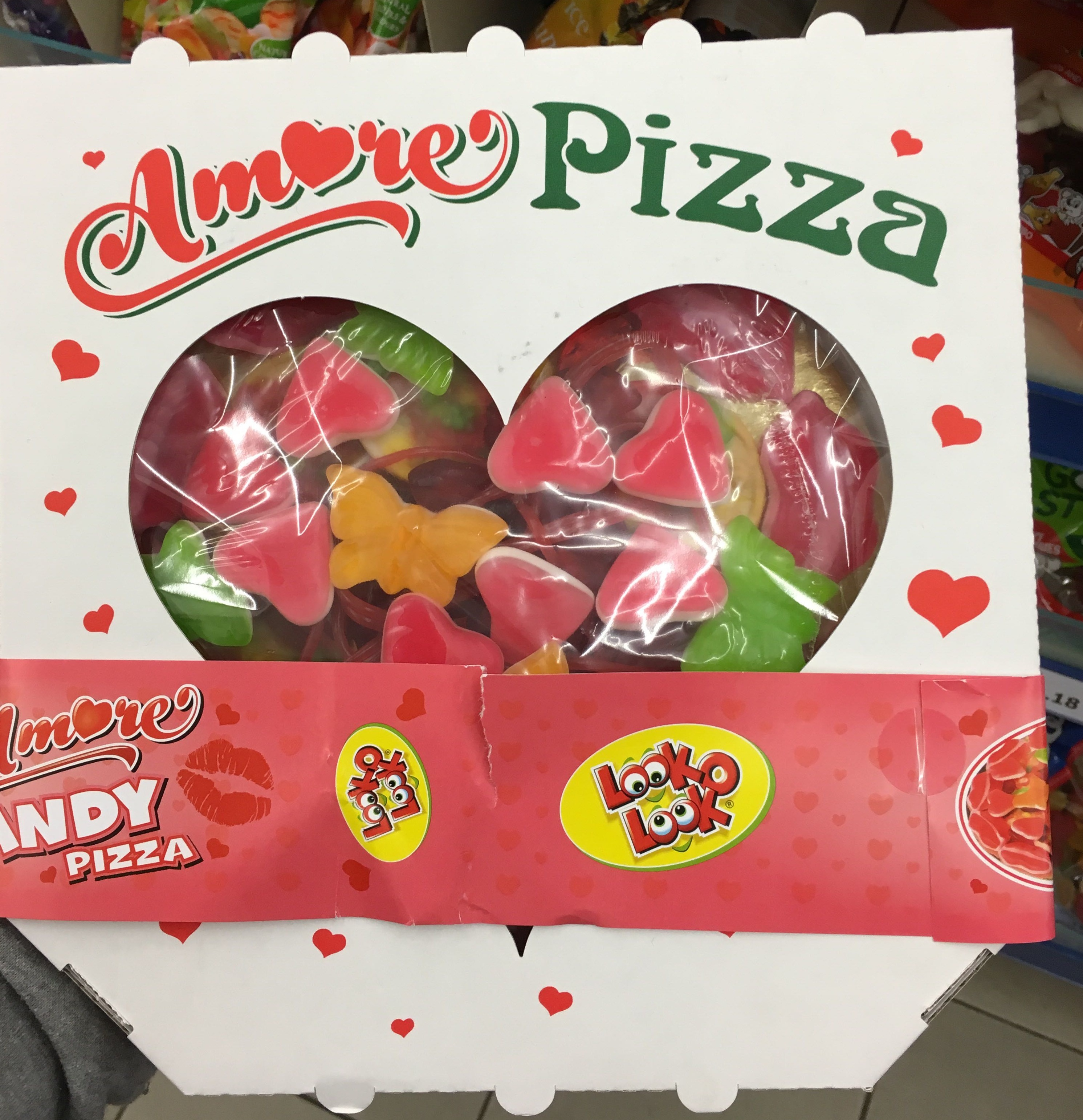 Amore Pizza - Bonbons gelés au goût de fruits - Look-o-Look - 400 g