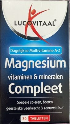 Magnesium vitaminen & mineralen Compleet - Produit