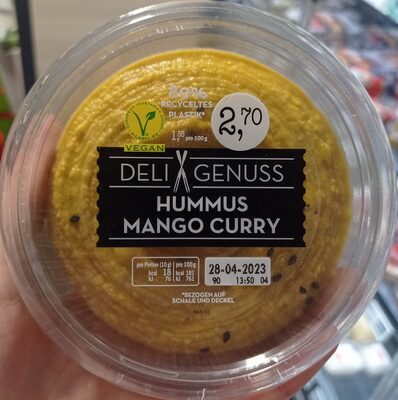Hummus mit Curry und Mango - Produkt