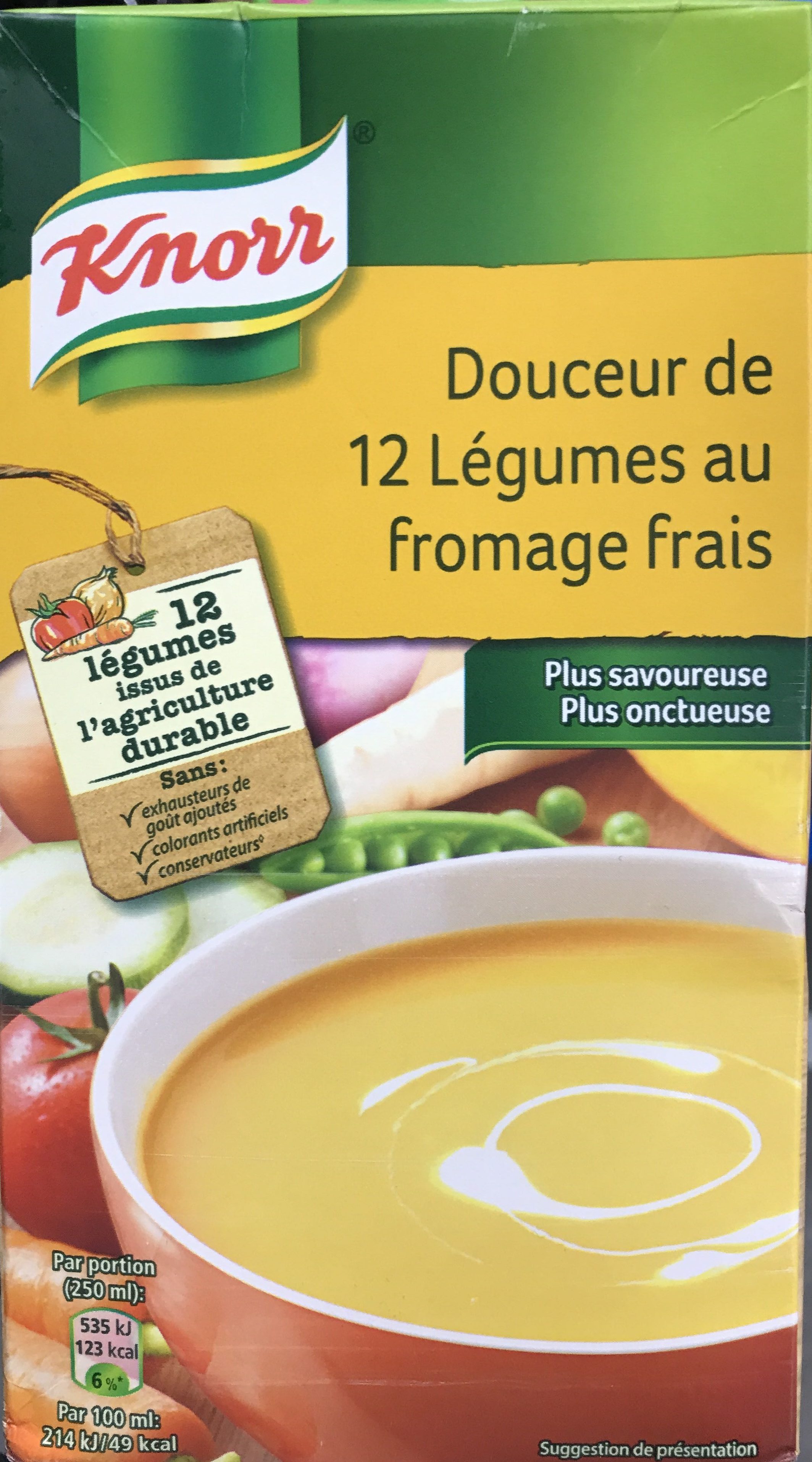 Douceur de 12 légumes au fromage frais - Product - fr