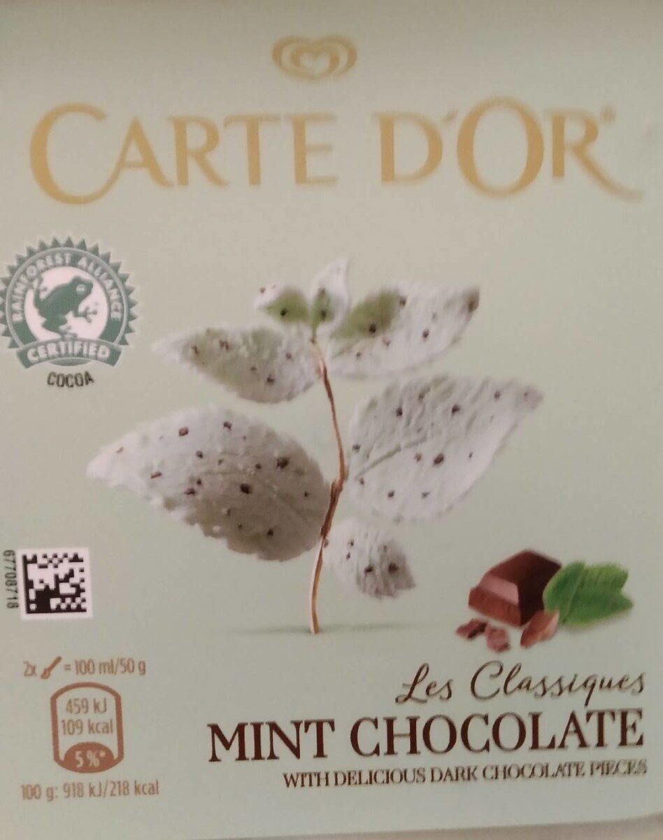 Helado Menta Chocolate - Producto