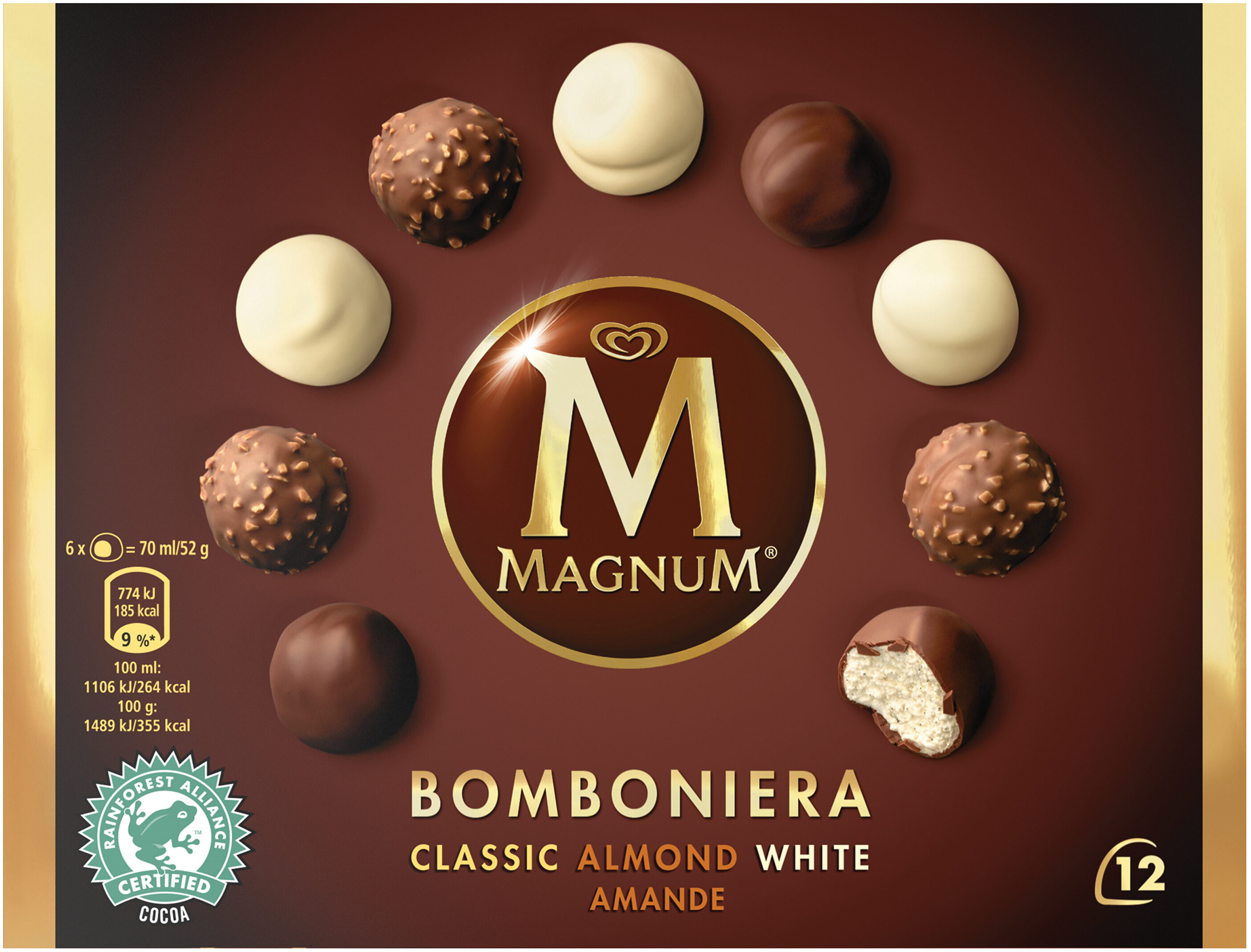 Bomboniera Classic Almond White - Produit