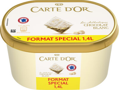 Carte D'or Les Authentiques Glace Chocolat Blanc 1.4l - Product - fr