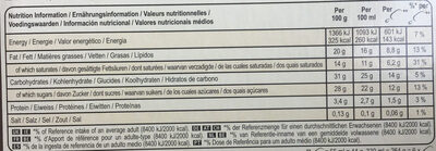 Magnum Glace Bâtonnet Mini Classic x6 330ml - Voedingswaarden - fr