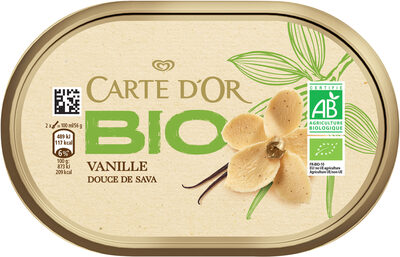 CARTE D'OR Glace Crème Glacée Bio Vanille Douce de Sava 450ml - Product - fr