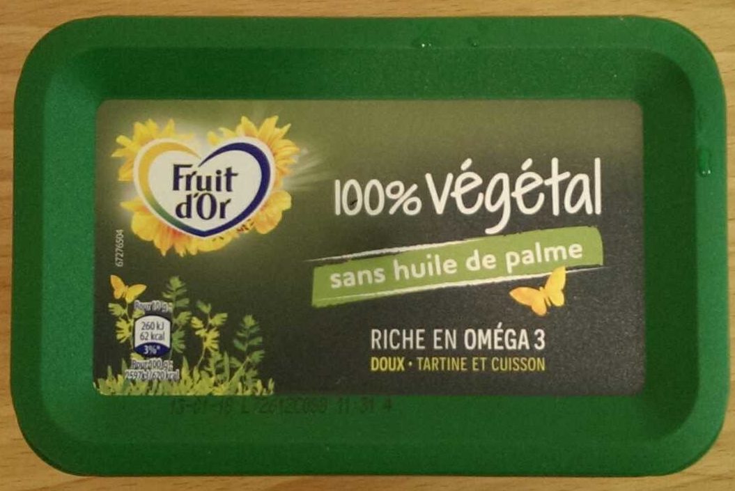 Margarine 100% Végétal sans huile de palme - Producto - fr