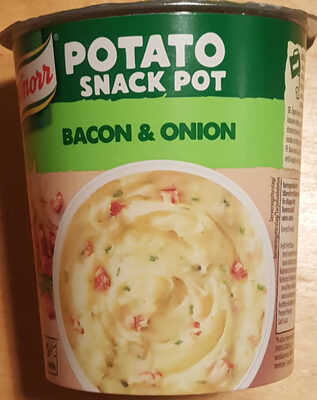 Bacon & Onion Potato Snack Pot - Produkt