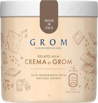 Gelato alla crema di Grom - Product - fr