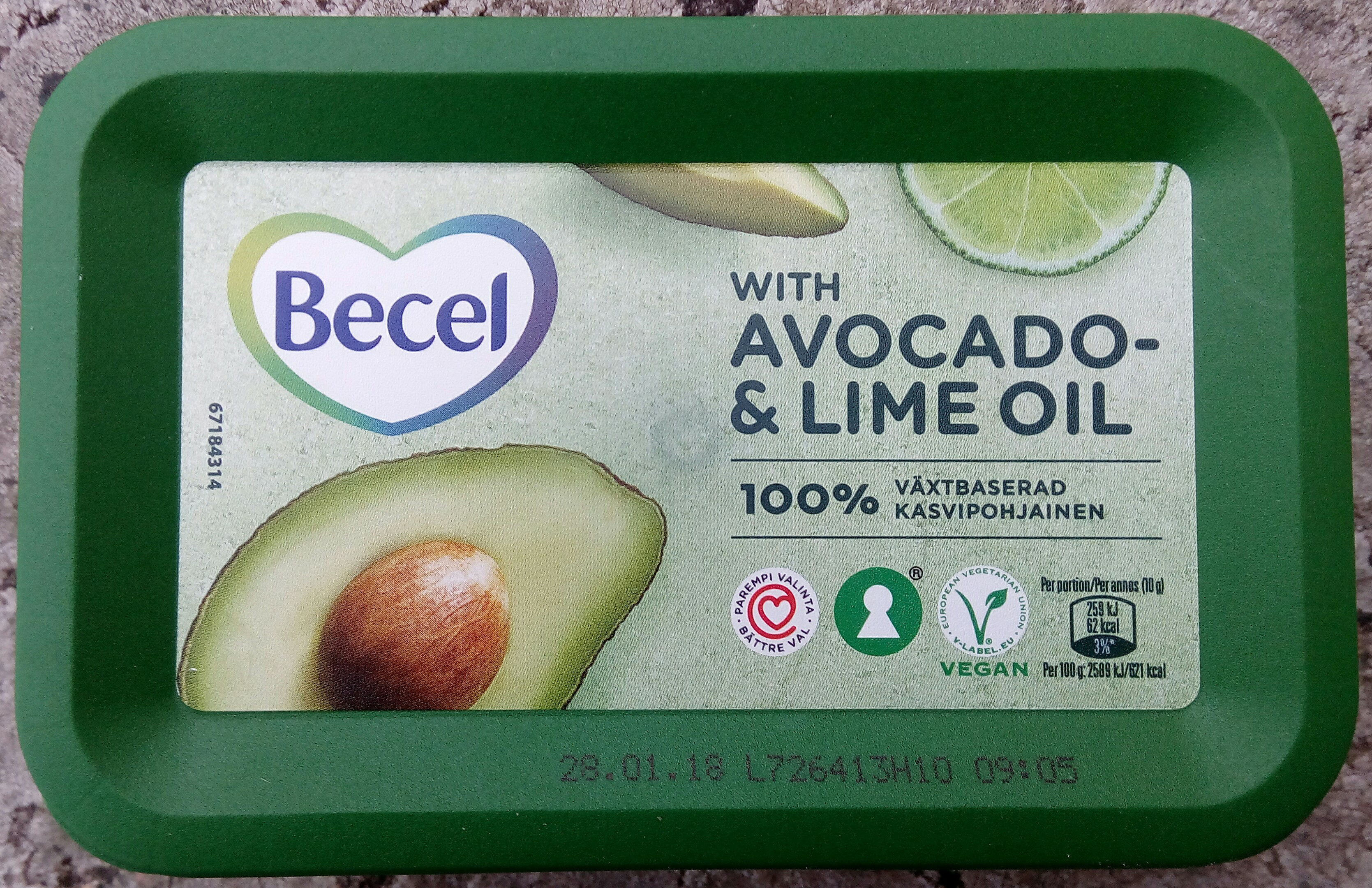 Becel with Avocado- & Lime Oil - Produkt