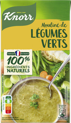 KNORR Soupe Liquide Mouliné de Légumes Verts 1L - نتاج - fr