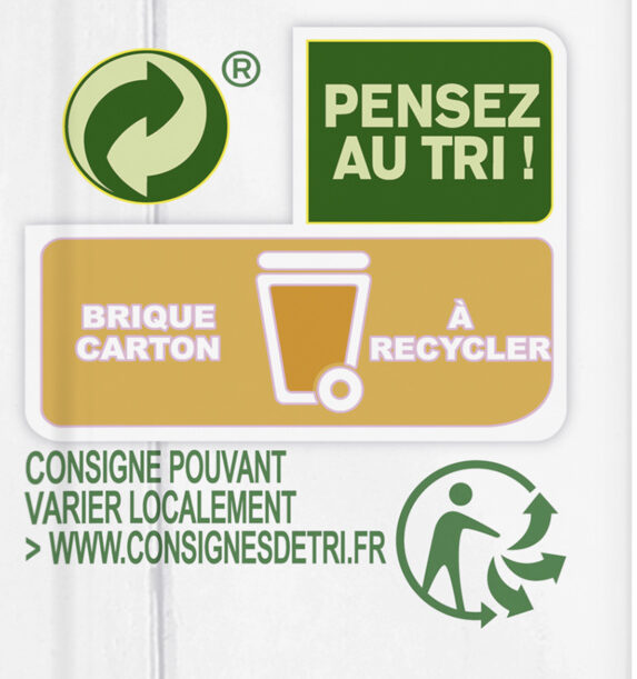 Mouliné de légumes Variés - Instruction de recyclage et/ou informations d'emballage