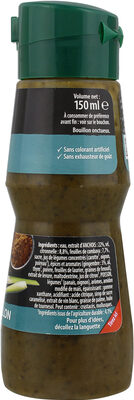 Knorr Goutte de Bouillon Assaisonnement Liquide Saveur Thaï 150 ml - Ingredients - fr
