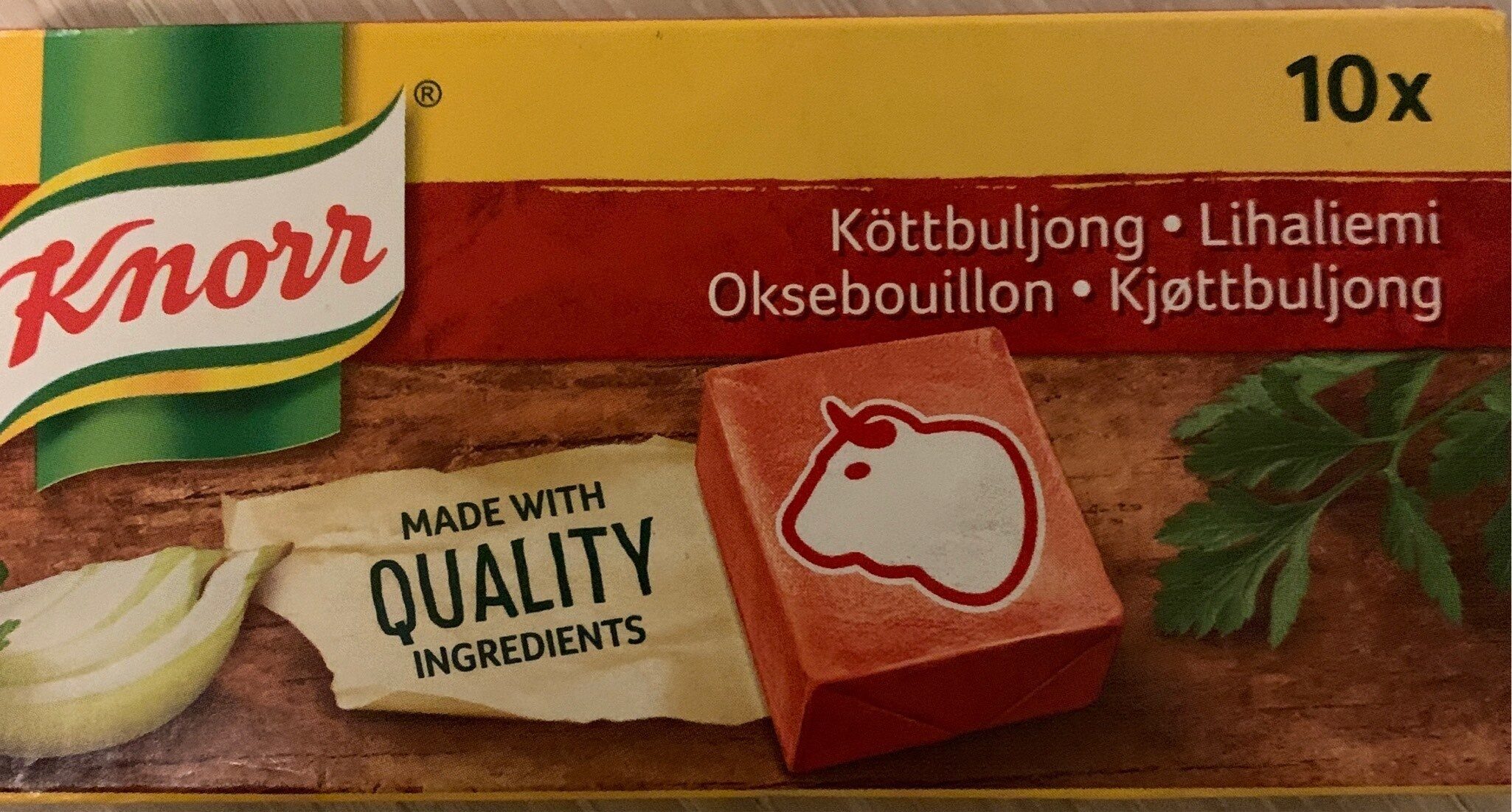 Oksebouillon - Produkt