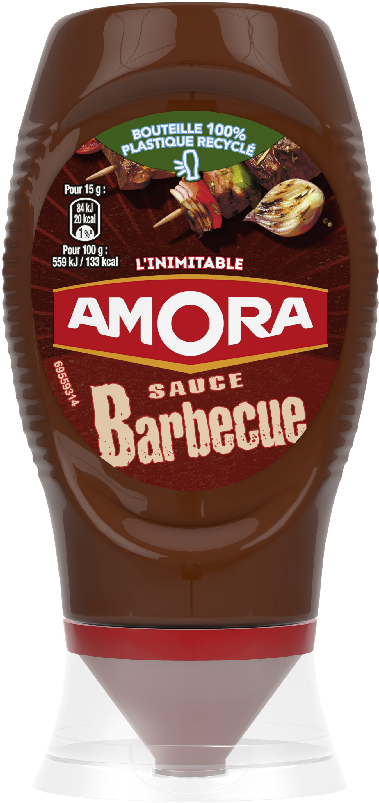 Amora Sauce Barbecue Flacon Souple 285g - Produit