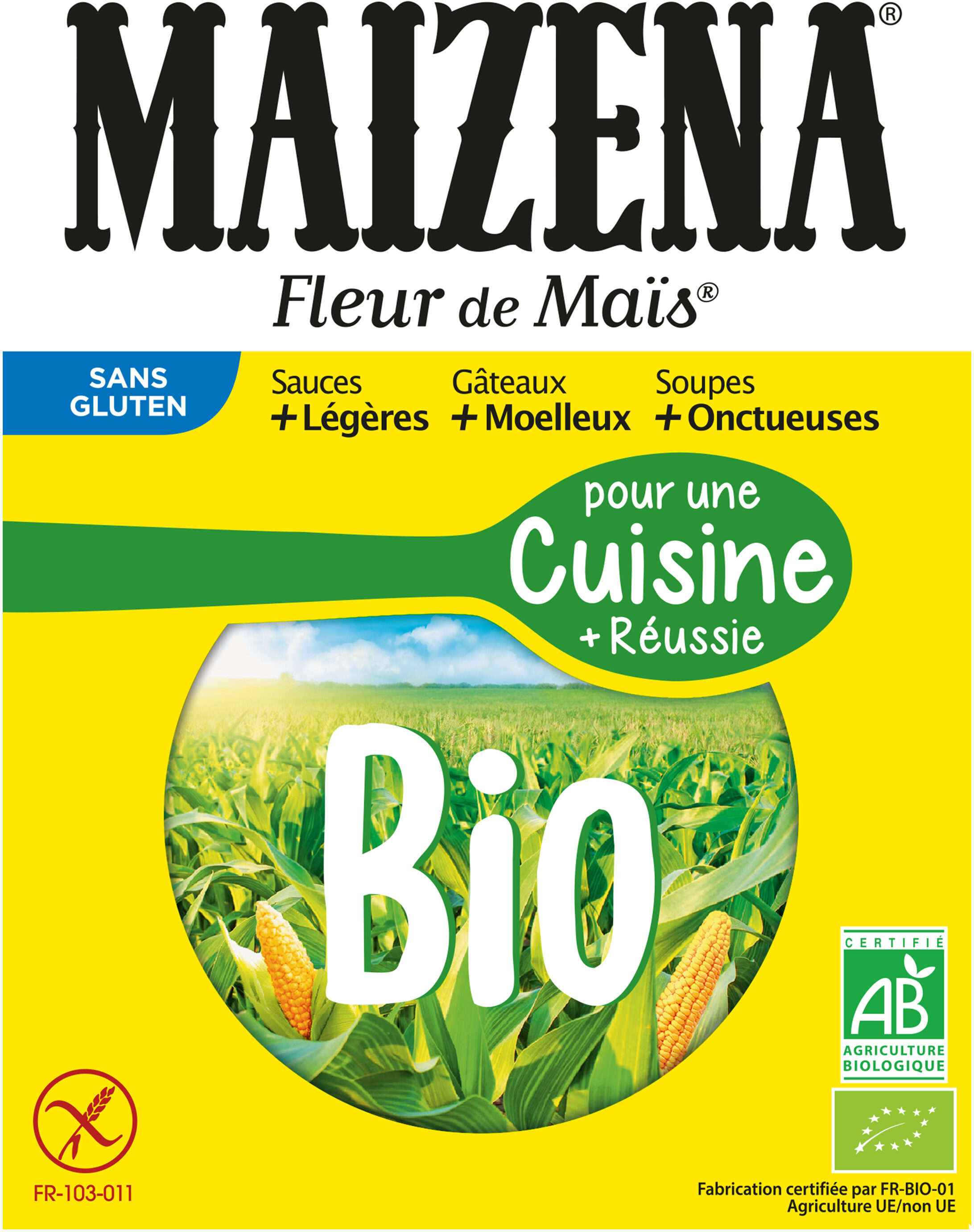 Maizena Fleur de Maïs Bio Sans Gluten 200g - Produit