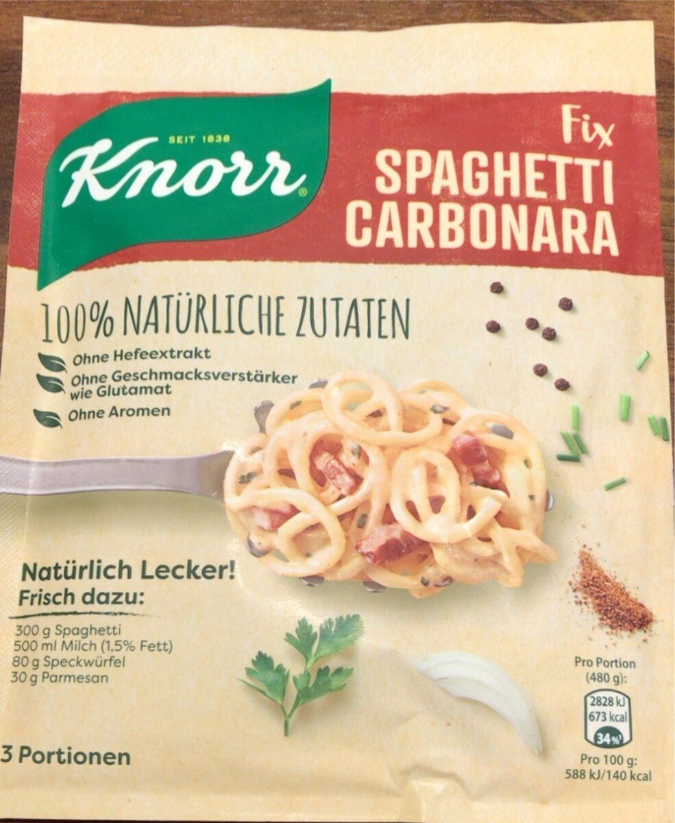 Fix für Spaghetti Carbonara - Product - de