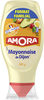 Amora Mayonnaise Dijon Nature Œufs Français - Format Familiale - Flacon - 450g - Product