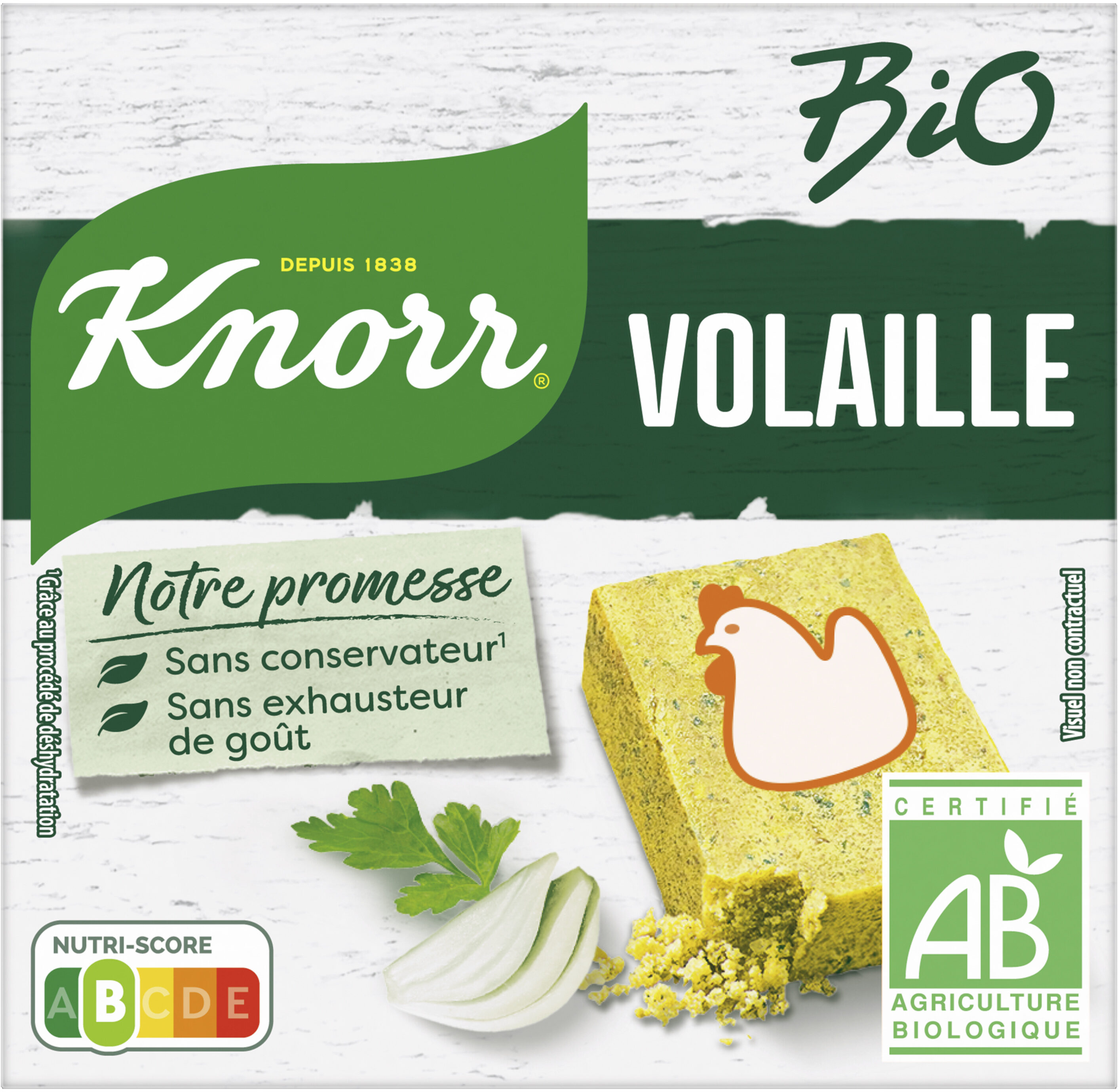 Knorr Bouillon de Poule Bio 60g - Produit