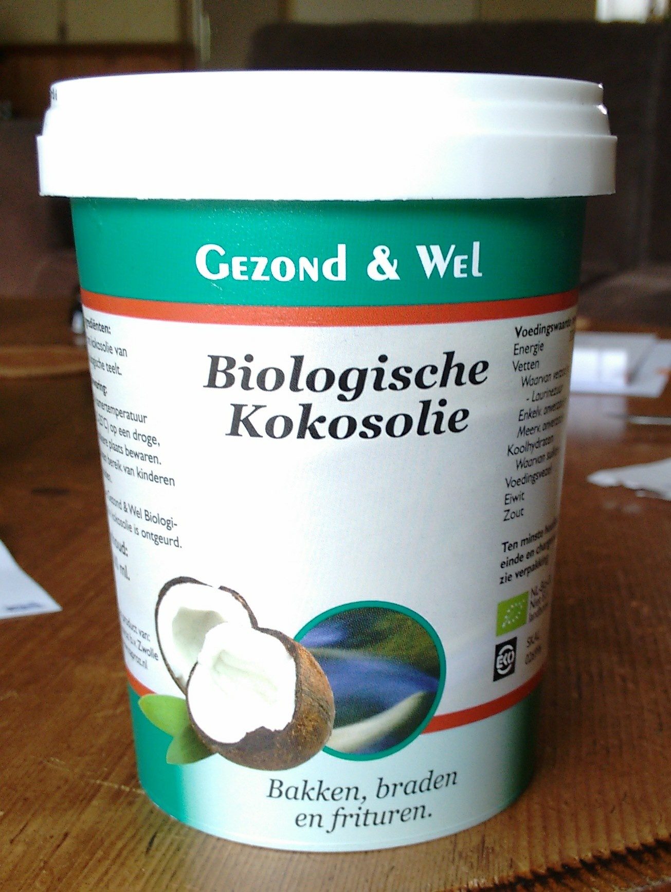 Biologische kokosolie - Product - nl