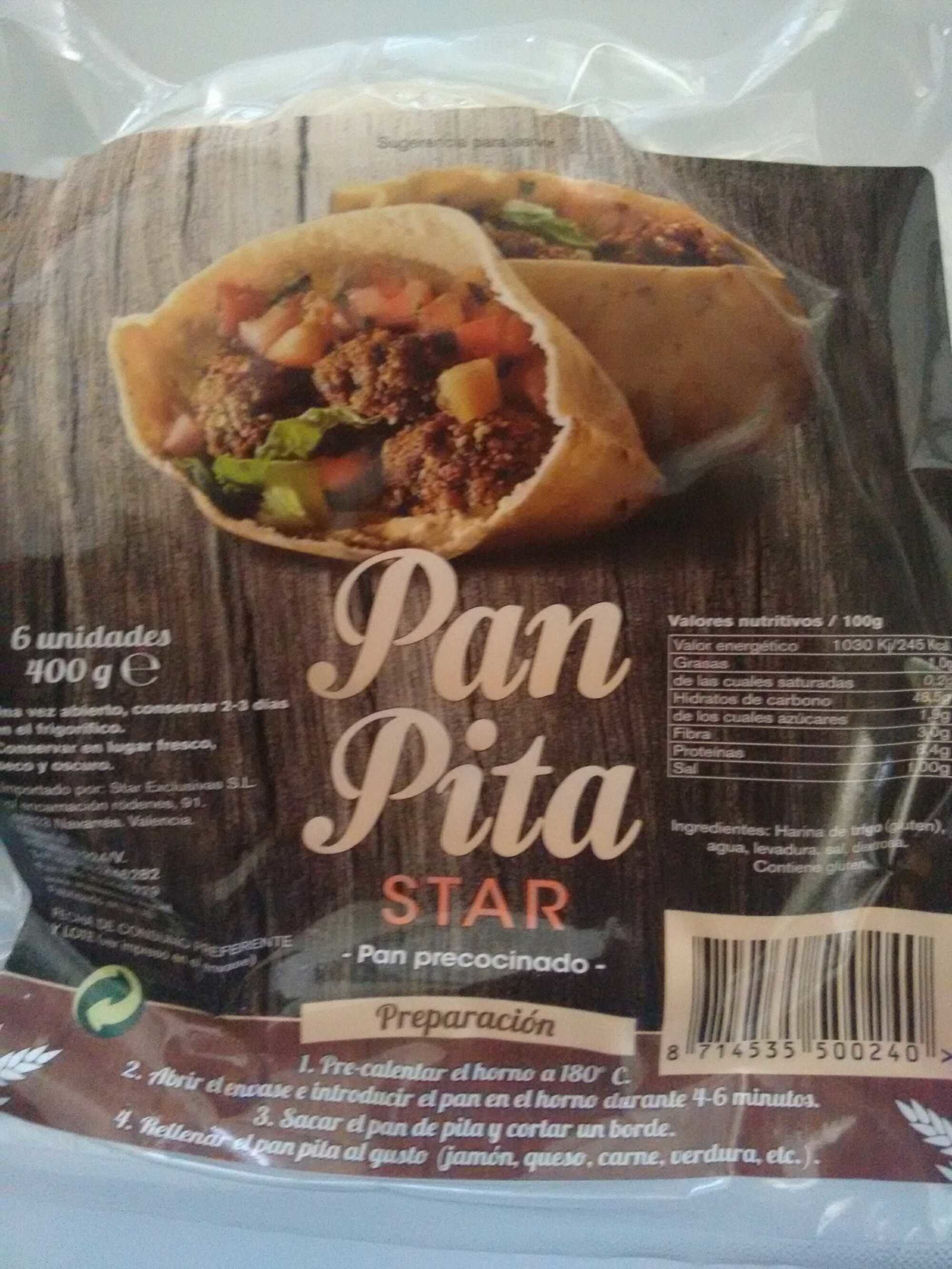 Pan pita - Product - es
