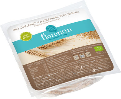 Bio Organic Wholemeal Pita Bread - Product - en