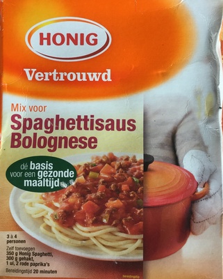 Mix voor Sphagettisaus Bolognese - Product