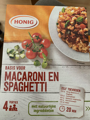 Macaroni en spaghetti - Product