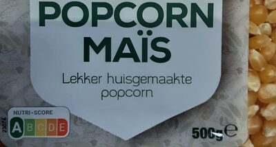 Popcorn mais - Ingrediënten