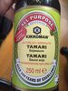 Sauce Soja Sans Gluten Tamari - Produit