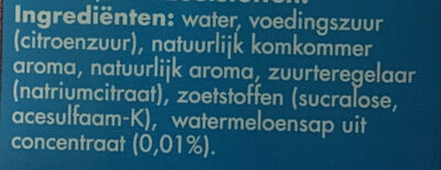 Cucumber watermelon - Ingredients - nl