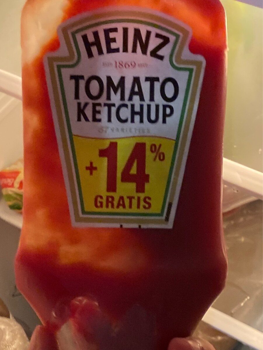 Tomato Ketchup (+14% gratis) - Product - fr