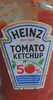 Tomato ketchup 50% de sucre en moins - Product