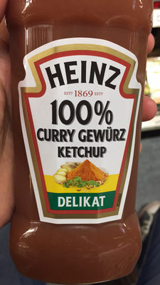 100% Curry Gewürz Ketchup : classic - Produit