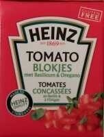 Heinz Tomato Blokjes Met Basilicum & Oregano - Product - fr