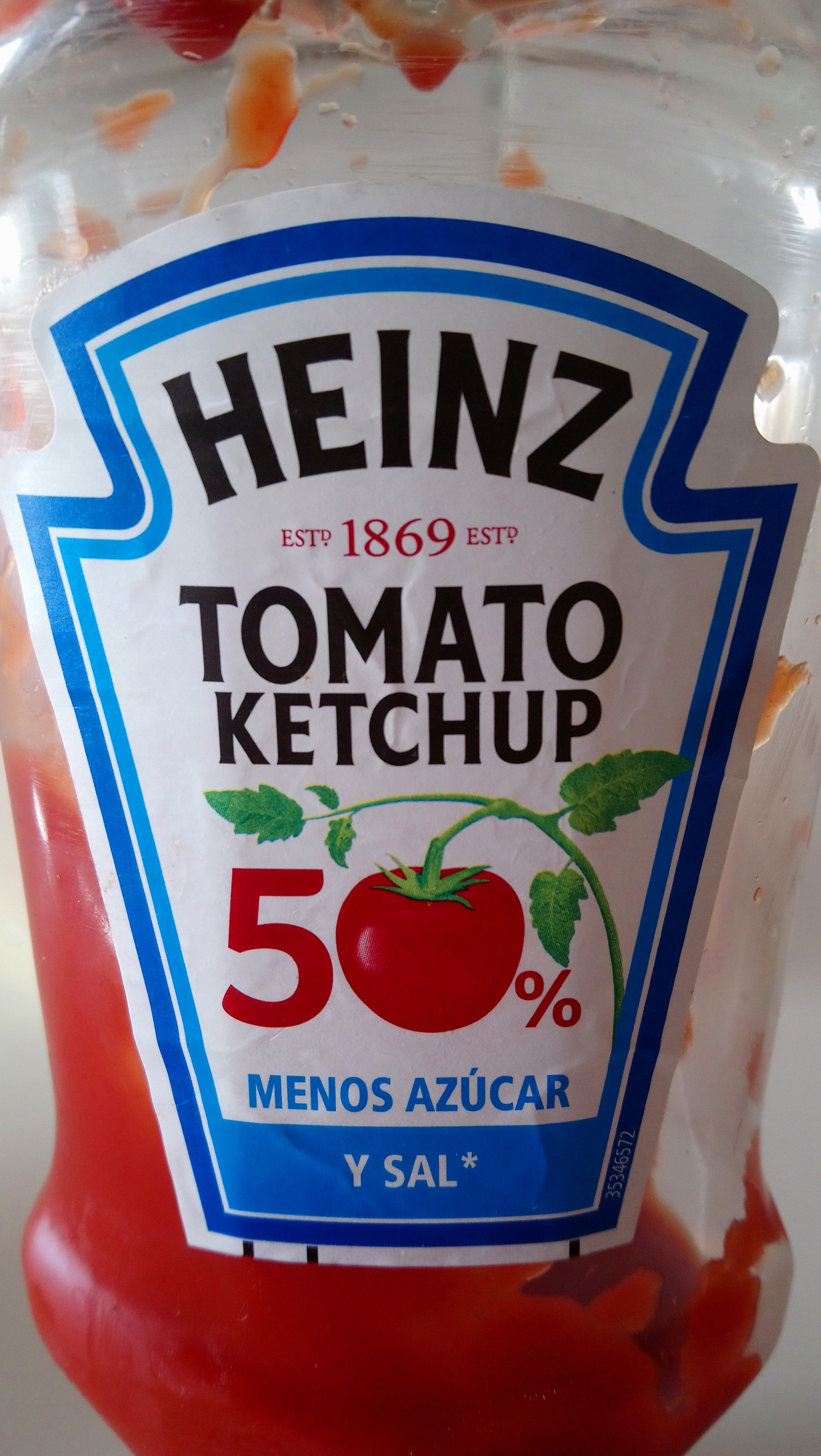 Tomato ketchup 50% menos azúcar - Product