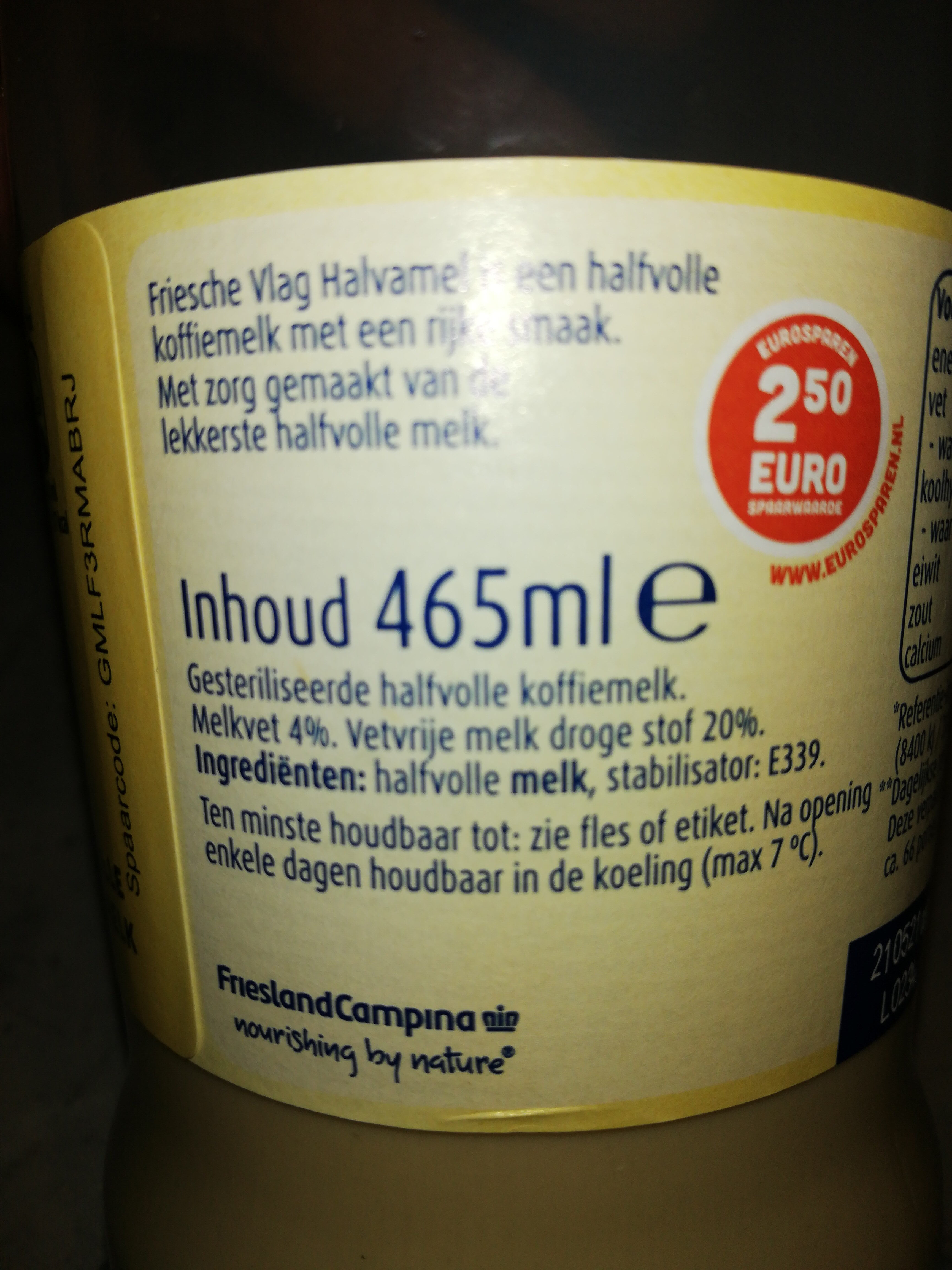 Halvamel - Ingredienser - nl