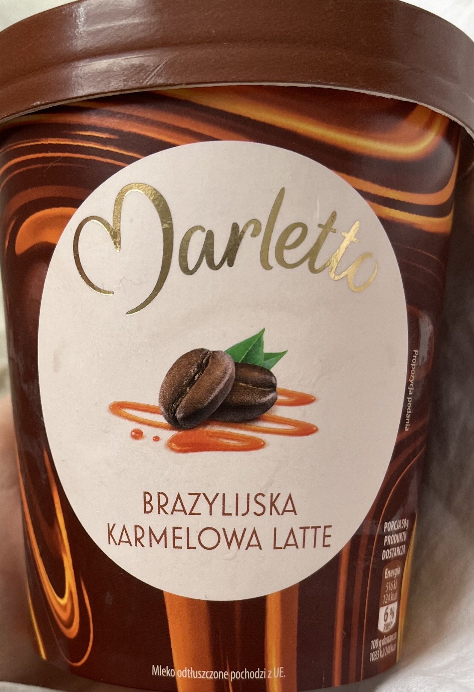 marletto brazylijska karabelowa latte - Produkt - uk