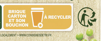 Velouté de Petits Pois, Poireaux, Courgettes - Instruction de recyclage et/ou informations d'emballage