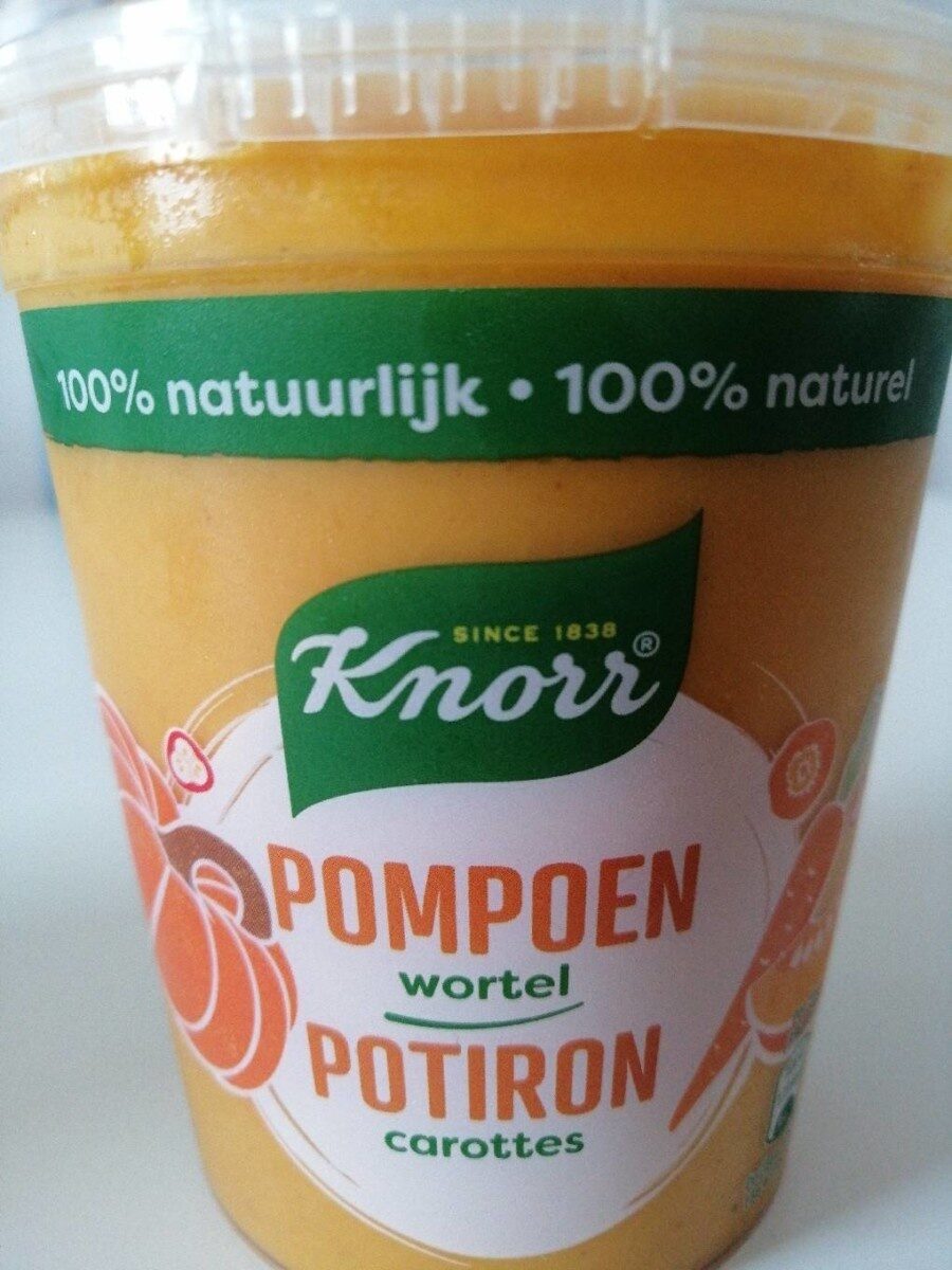 knorr 100%naturel potiron carotte - Product - fr