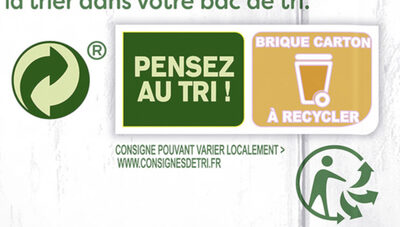 Knorr soupe bio carotte 1l - Instruction de recyclage et/ou informations d'emballage