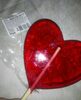 Sucette Heart Pop Red 80 - Product