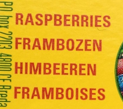 Framboises - Ingredienser - fr